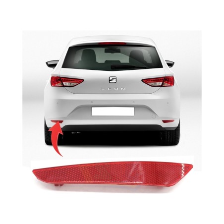 Pare Choc Réflecteur Arrière Gauche Pour Seat Leon 2013-2017 5F0945105F