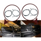 2 Cable Bowden de Vitres Arrières Pour Vw Passat Cc 3C5861325G
