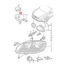 Kit Réparation Feu Avant Droit Pour Vw Passat - à partir de 2011 3AA998226
