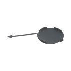 Cache de Remorquage Avant Œillet Bouchon Pour Ford Ka XS5117A989BE
