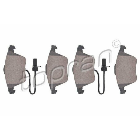 kit de plaquettes de frein avant Audi A4 A6 A8 SEAT Exeo 8E5 4F5 3R2 4F0698151D