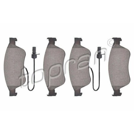 kit de plaquettes de frein avant Audi A8 4E2 11/02-06/10 4E0698151B 4E0698151J