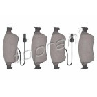 kit de plaquettes de frein avant Audi A8 4E2 11/02-06/10 4E0698151B 4E0698151J