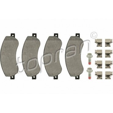 kit de plaquettes de frein avant VW Amarok 2HA 2HB 11/09- 2H0698151 2H0698151A