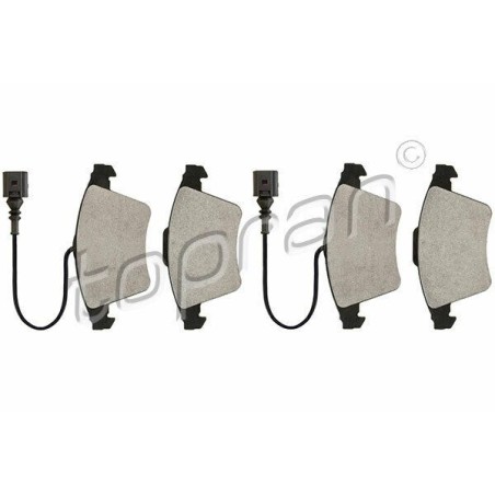 kit de plaquettes de frein avant VW Touareg 7L6 7LA 11/02-11/06  7L6698151B