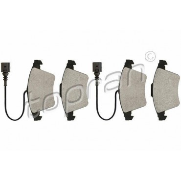 kit de plaquettes de frein avant VW Touareg 7L6 7LA 11/02-11/06  7L6698151B