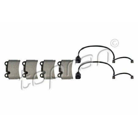 kit de plaquettes de frein arrière VW Touareg 7L6 7LA 11/02-11/06 7L6698451B