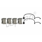 kit de plaquettes de frein arrière VW Touareg 7L6 7LA 11/02-11/06 7L6698451B