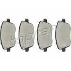 kit de plaquettes de frein avant Cordoba Ibiza Fabia Roomster Polo 6Q0698151A