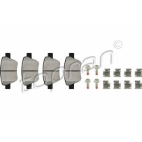 kit de plaquettes de frein arrière A1 A3 Altea Leon Yeti Beetle Caddy 5K0698451C