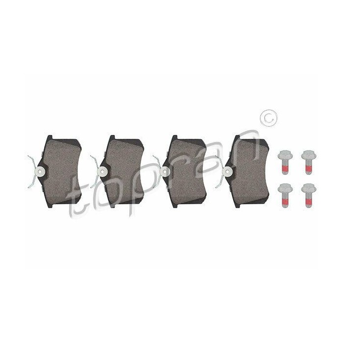 kit de plaquettes de frein arrière SEAT Leon Octavia Beetle Jetta VI 5Q0698451M