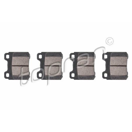 kit de plaquettes de frein arrière Astra F Calibra Kadett E Vectra A 90297537