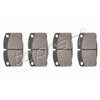 kit de plaquettes de frein avant Ascona C Corsa A Kadett E Astra Nova 90398758