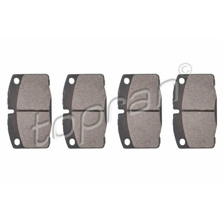 kit de plaquettes de frein avant Ascona C Corsa A Kadett E Astra Nova 90398758