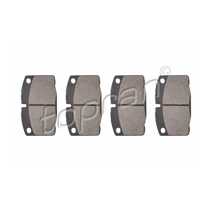 kit de plaquettes de frein avant Ascona C Corsa A Kadett E Astra Nova 90398758