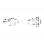 Cardan Arbre de Transmission Arrière Pour Audi A6 Allroad C6 A6 C6 4F0501203B