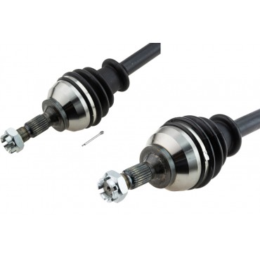 x2 Cardan Arbre de Transmission Gauche+Droit Pour Citroën C4 2.0 HDi 9657555580
