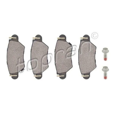 kit de plaquettes de frein arrière OPEL VAUXHALL Astra G Zafira A 09195145