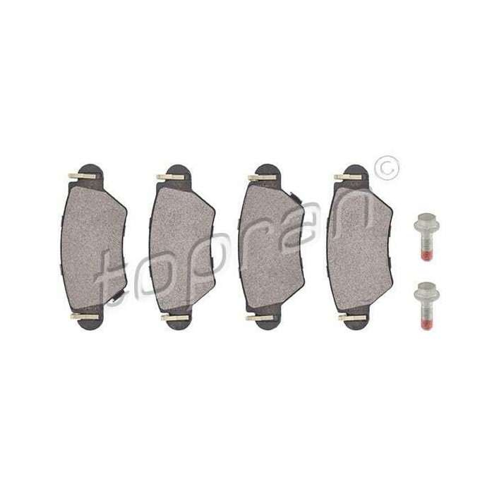 kit de plaquettes de frein arrière OPEL VAUXHALL Astra G Zafira A 09195145