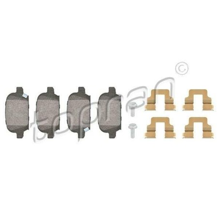 kit de plaquettes de frein arrière OPEL VAUXHALL Corsa C Tigra B 1605994 9200132