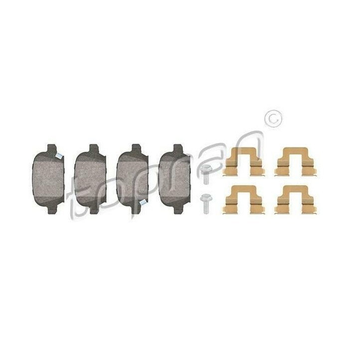 kit de plaquettes de frein arrière OPEL VAUXHALL Corsa C Tigra B 1605994 9200132