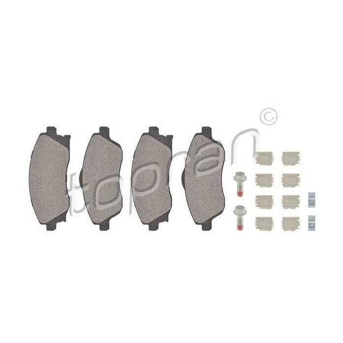 kit de plaquettes de frein avant OPEL VAUXHALL Combo C Corsa C Meriva A 09200108