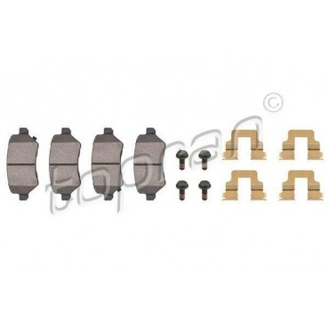 kit de plaquettes de frein arrière OPEL VAUXHALL Astra Combo Meriva 93179164