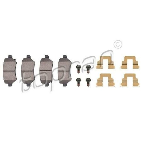 kit de plaquettes de frein arrière OPEL VAUXHALL Astra Combo Meriva 93179164