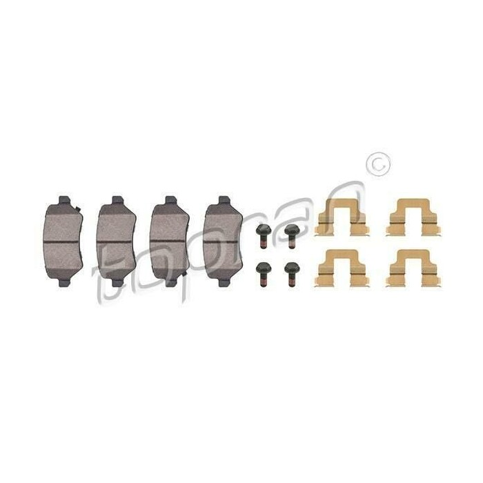 kit de plaquettes de frein arrière OPEL VAUXHALL Astra Combo Meriva 93179164
