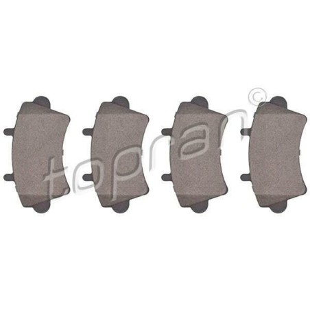 kit de plaquettes de frein avant Interstar Movano A RENAULT Master 4106000QAD