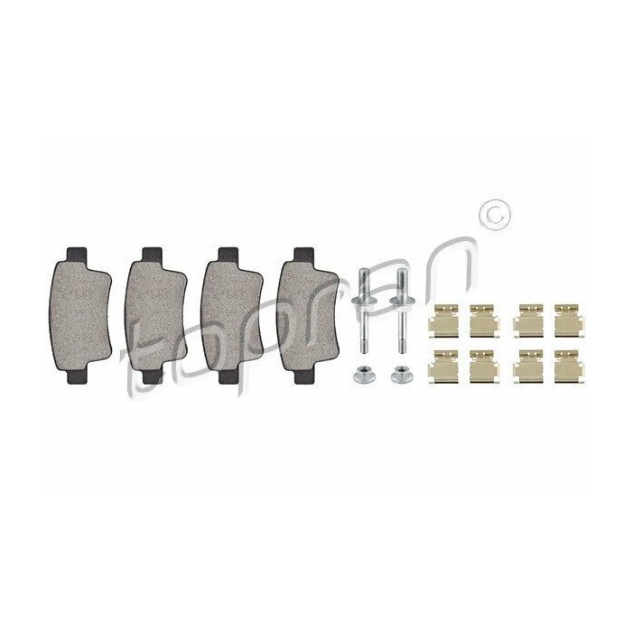 kit de plaquettes de frein arrière OPEL VAUXHALL Corsa D 2007-2014 93189823