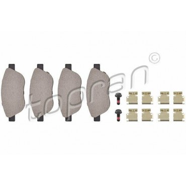 kit de plaquettes de frein avant OPEL VAUXHALL Corsa D 2007-2014 93189816
