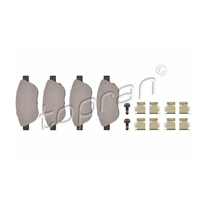 kit de plaquettes de frein avant OPEL VAUXHALL Corsa D 2007-2014 93189816