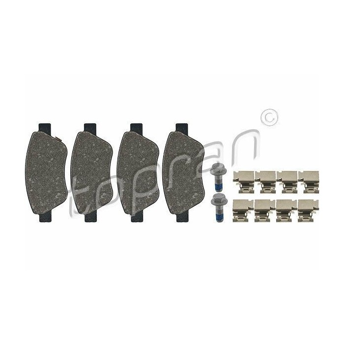 kit de plaquettes de frein avant OPEL VAUXHALL Adam 2013- Corsa D 07-14 93169292