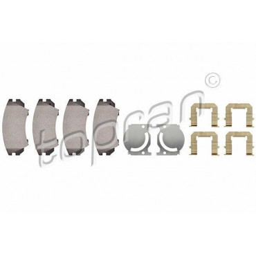 kit de plaquettes de frein avant OPEL VAUXHALL Astra J Cascada Insignia 22959104