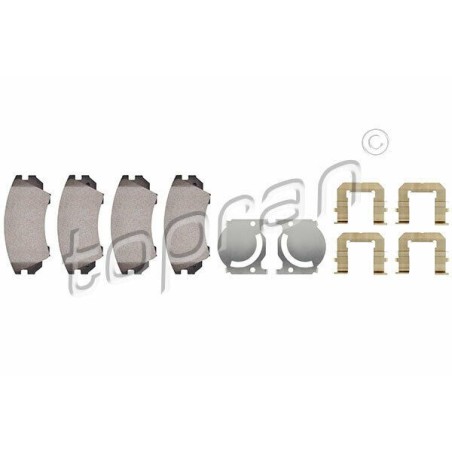 kit de plaquettes de frein avant OPEL VAUXHALL Astra J Cascada Insignia 22959104
