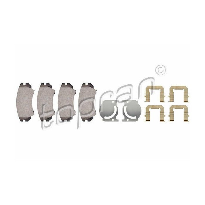kit de plaquettes de frein avant OPEL VAUXHALL Astra J Cascada Insignia 22959104