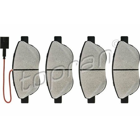 kit de plaquettes de frein avant OPEL VAUXHALL Combo D à partir 2012- 95515027