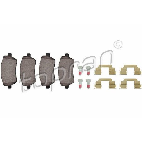 kit de plaquettes de frein avant OPEL VAUXHALL Agila à partir 2008-2015 93196814