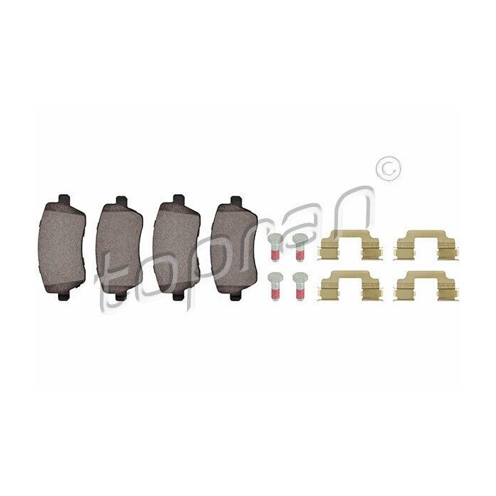 kit de plaquettes de frein avant OPEL VAUXHALL Agila à partir 2008-2015 93196814