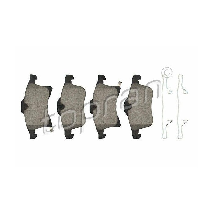 kit de plaquettes de frein avant OPEL VAUXHALL Adam Corsa E Meriva A B 93189698
