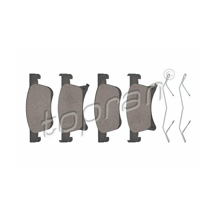 kit de plaquettes de frein avant OPEL VAUXHALL Adam Corsa E 1605281 95517029