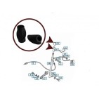 Support Antenne Caoutchouc Pour Mercedes Classe E A1248270798 A12482707987C45