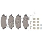 kit de plaquettes de frein avant OPEL VAUXHALL Combo C Corsa C Meriva A 09200108