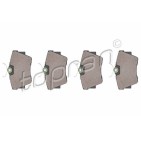 kit de plaquettes de frein arrière Primastar Vivaro A B Trafic II II 4406000QAF