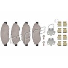 kit de plaquettes de frein avant OPEL VAUXHALL Corsa D 2007-2014 93189822
