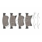 kit de plaquettes de frein avant OPEL VAUXHALL Adam Corsa E 1605281 95517029