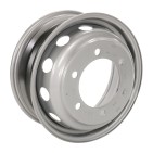 Jante Tole Acier Gris 6JX16" H2 ET 124 6X205 CH161 Pour Iveco Daily 500307777