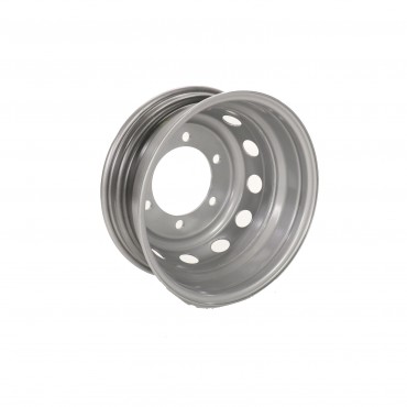 Jante Tole Acier Gris 6JX16" H2 ET 124 6X205 CH161 Pour Iveco Daily 500307777