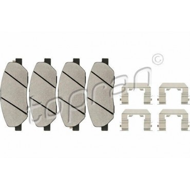 kit de plaquettes de frein avant Hyundai Santa Fe II CM 10/05-12/12 581012BA10